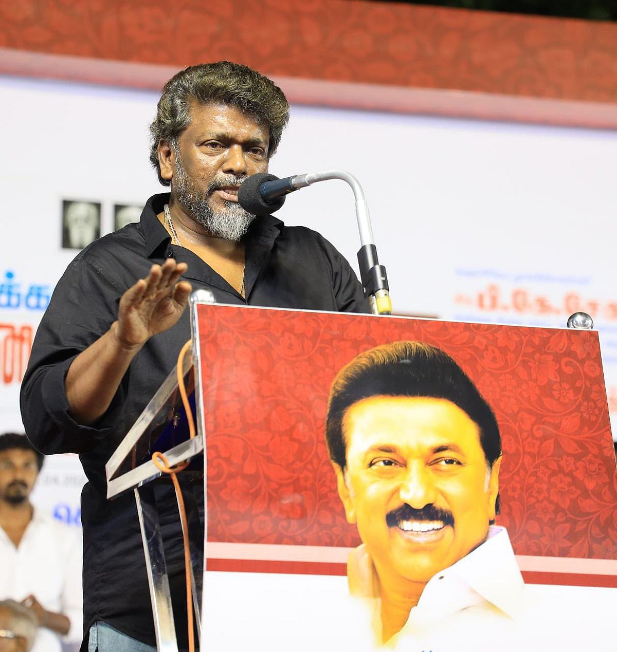 “தமிழ்நாட்டின் ரியல் ஹீரோ சி.எம் மு.க.ஸ்டாலின்தான்..” : விழா மேடையில் பாராட்டி தள்ளிய நடிகர் பார்த்திபன்!