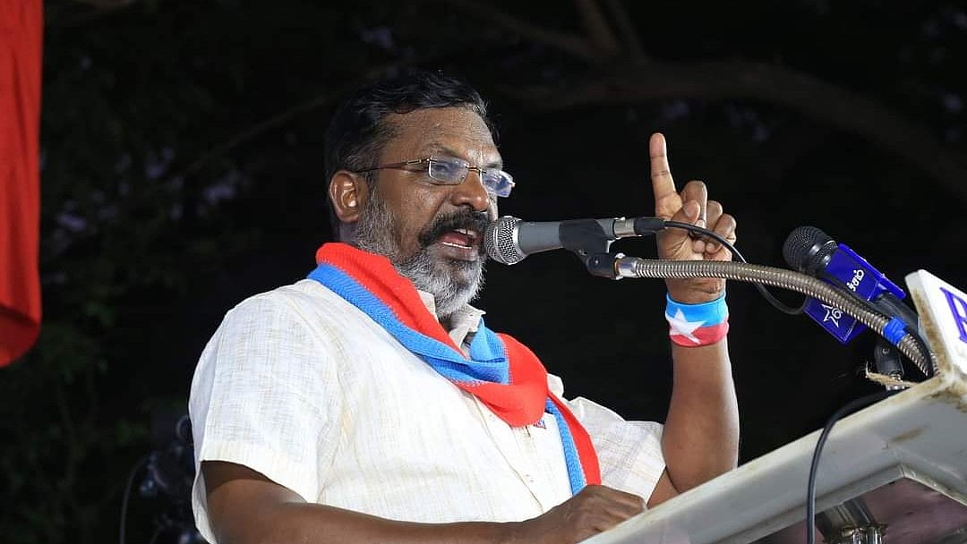 ”இந்துக்களின் முதல் எதிரியே பா.ஜ.கதான்”..  தொல்.திருமாவளவன் ஆவேச பேச்சு!