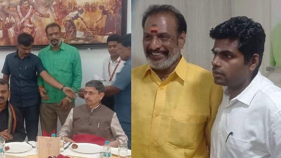 “அண்ணாமலைக்கு நெருக்கம்.. ஆளுநருடன் புகைப்படம் எடுத்த ரவுடி?” : மோசடி புகாரில் பாஜக மாநில நிர்வாகி கைது!