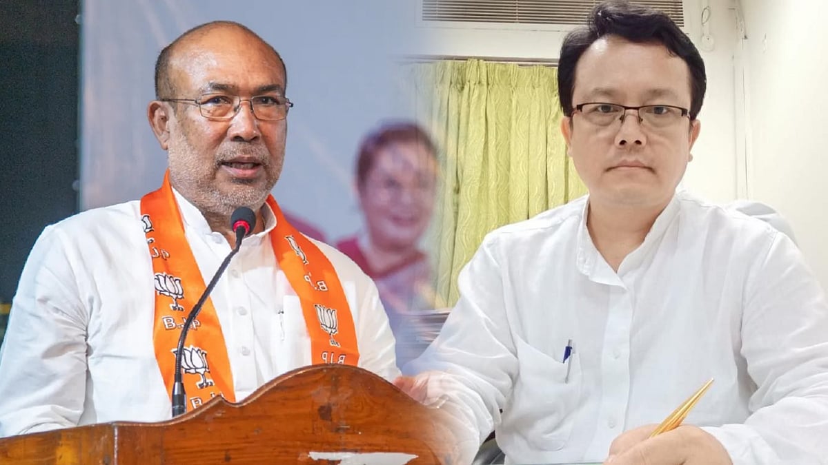 "மணிப்பூர் வன்முறைக்கு பாஜக முதல்வர்தான் முக்கிய காரணம் " -வெளிப்படையாக குற்றம்சாட்டிய பாஜக MLA !