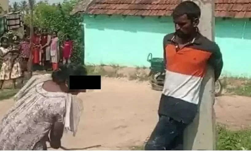 ‘சுழல்’ பட பாணியில் கொடூரம்: சிறுமியை 8 மாத கர்ப்பமாக்கிய சித்தப்பா.. கட்டி வைத்து அடித்த ஊர்மக்கள் !
