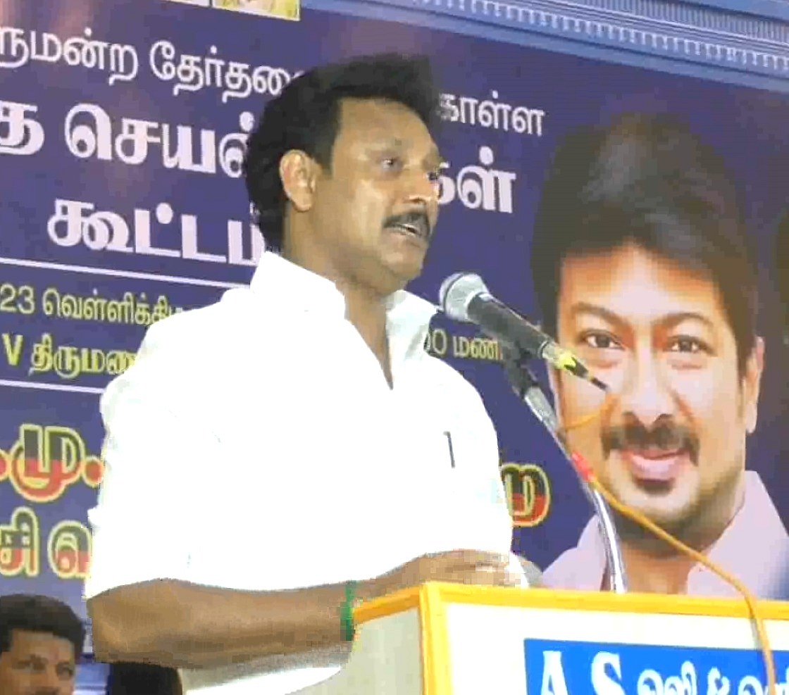 “ஒன்றிய அரசு இல்லாததையும், பொல்லாததையும் சொல்லி நம் மீது தாக்குதல் நடத்துகிறது..” அமைச்சர் அன்பில் மகேஸ்!