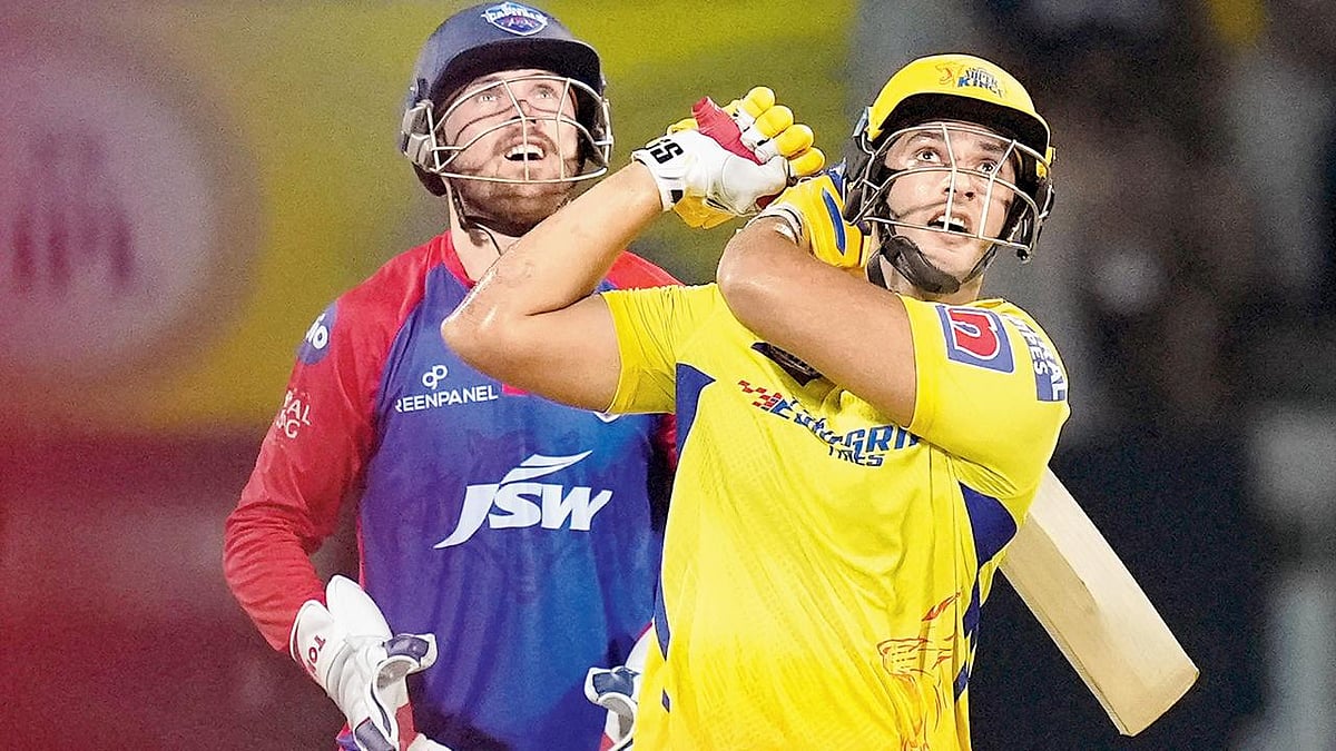 இப்படியும் ஒரு சாதனையா ? டெல்லி அணியுடனான போட்டியின் CSK படைத்த வித்தியாசமான சாதனை என்ன தெரியுமா ?