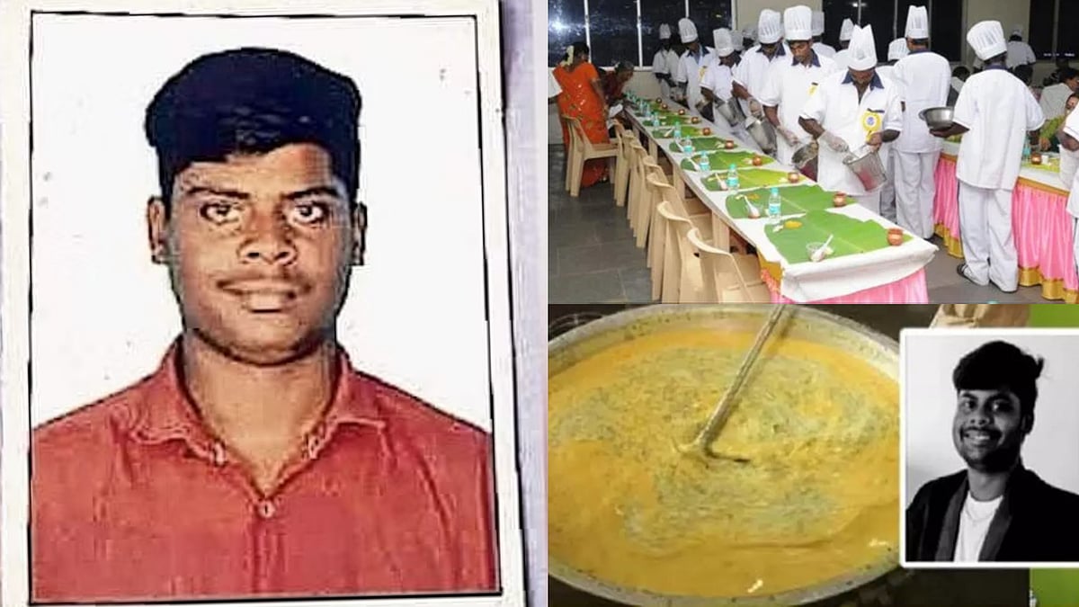 கொதிக்கும் ரச அண்டாவில் தவறி விழுந்த இளைஞர்.. Part Time-ஆக கேட்டரிங் வேலை செய்யும் இடத்தில் சோகம் !