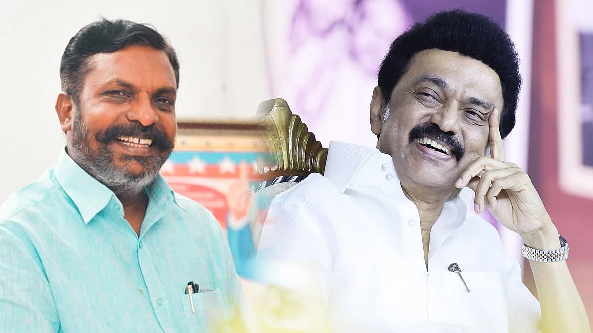 “ஏழை எளியோருக்கு மகிழ்ச்சி.. இன பகையோருக்கு மிரட்சி” -திமுக அரசின் 2 ஆண்டு சாதனைக்கு திருமாவளவன் வாழ்த்து