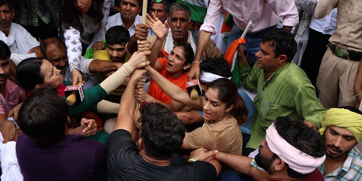 ”குற்றச்சாட்டை நிரூபித்தால் தூக்கில் தொங்குவேன்”: மல்யுத்த வீரர்கள் போராட்டம்- பிரிஜ் பூஷன் ஆணவ பேச்சு!