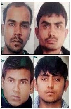 நிர்பயா வழக்கு குற்றவாளிகள்