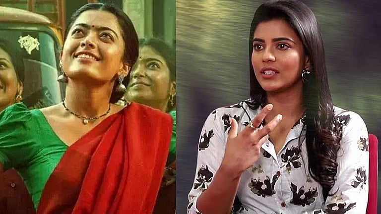 “தப்பா புரிஞ்சுக்கிட்டாங்க” -புஷ்பா படத்தில் ராஷ்மிகா நடிப்பு குறித்த பேச்சுக்கு ஐஸ்வர்யா ராஜேஷ் விளக்கம்