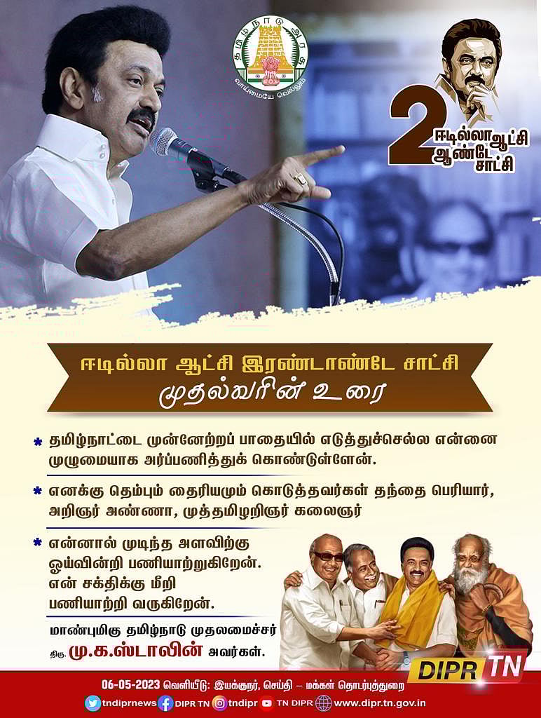 ”சாதியால் மதத்தால் பிரித்துப் பார்ப்பவர்களுக்கு திராவிட மாடல் புரியாது” : முதலமைச்சர் ஆவேச பேச்சு!