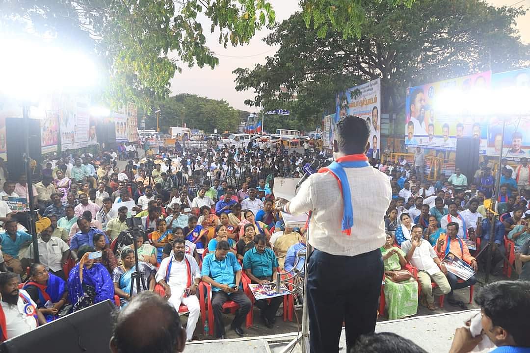 ”இந்துக்களின் முதல் எதிரியே பா.ஜ.கதான்”..  தொல்.திருமாவளவன் ஆவேச பேச்சு!