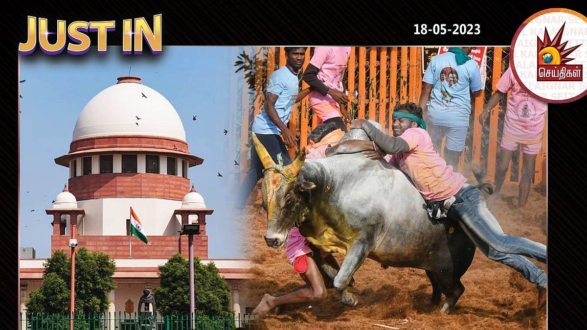 ஜல்லிக்கட்டு கலாச்சாரத்தின் அடையாளம்.. தடை விதிக்க முடியாது: உச்சநீதிமன்றம் அதிரடி தீர்ப்பு!