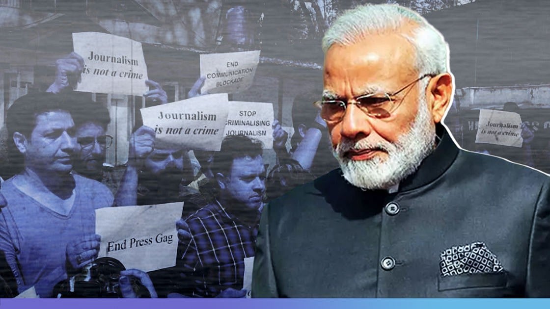 180ல் 161ஆவது இடம்.. பத்திரிகை சுதந்திரத்தில் மேலும் பின்னுக்குச் சென்ற இந்தியா.. சிறப்புத் தொகுப்பு!