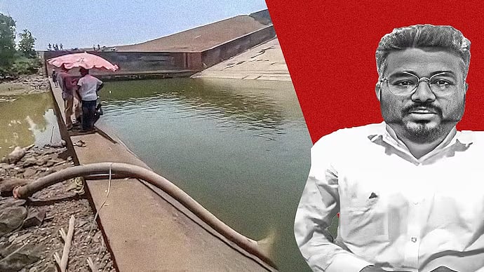 சத்தீஸ்ர் : நீர் தேக்கத்தில் விழுந்த செல்போன்.. போனை மீட்க 21 லட்சம் லிட்டர் நீரை வெளியேற்றிய அதிகாரி !