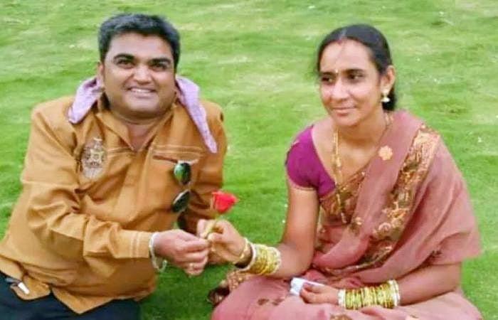 நள்ளிரவில் வாக்குவாதம்.. மனைவி அடித்து கொலை.. சோகத்தில் கணவர் எடுத்த விபரீத முடிவு: திருமண நாளில் சோகம் !