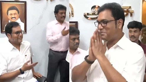 “என் பணியை திறம்பட செய்வேன்..” : அமைச்சராக பொறுப்பேற்ற TRB.ராஜாவின் முதல் பேட்டி - நெகிழ்ச்சி சம்பவம் !