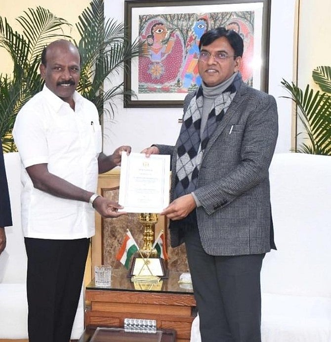 ‘‘நீரிழிவு தொடர்பான MD படிப்பை தொடங்க அனுமதி வேண்டும்..” - ஒன்றிய அமைச்சருக்கு அமைச்சர் மா.சு கடிதம் !