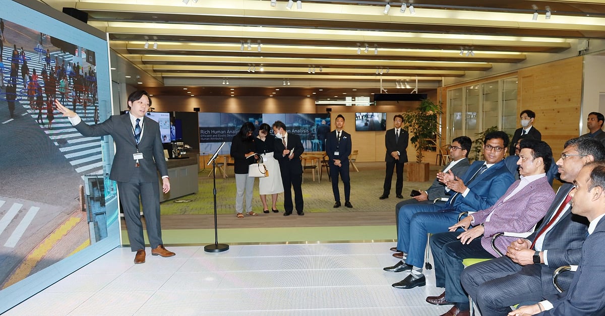 தமிழ்நாட்டிற்கான முக அங்கீகார செயற்கை நுண்ணறிவு.. உலகின் அதிநவீன நிறுவனமான ‘NEC’ல் முதலமைச்சர் ஆலோசனை !