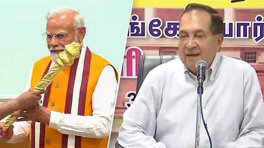 “செங்கோல் கொடுத்ததாக ஆதாரம் இல்லை.. அது கட்டுக்கதை” : மோடி கும்பலின் புரூடா’வுக்கு இந்து என்.ராம் பதிலடி!