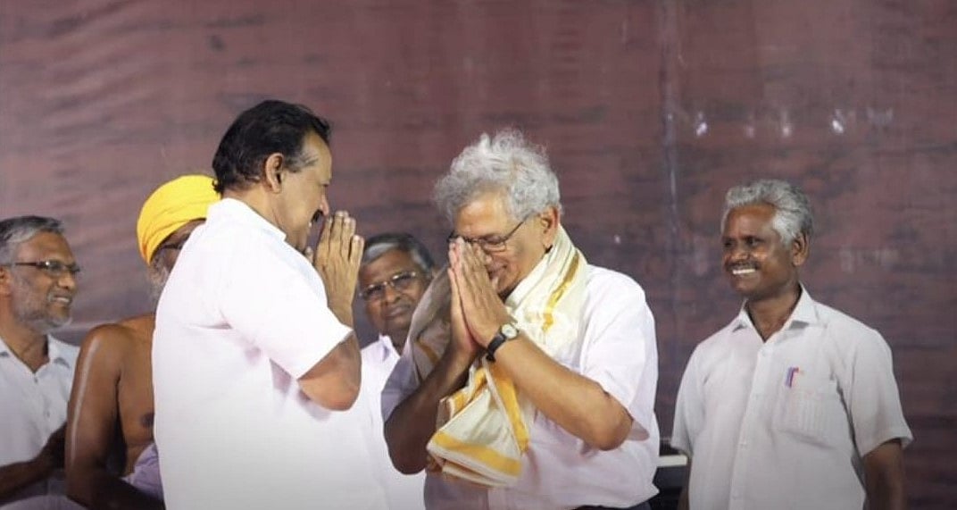 ”நமது முதலமைச்சர் மு.க.ஸ்டாலினுக்கு சாதி மதம் கிடையாது”.. பால பிரஜாபதி அடிகளார் பாராட்டு!