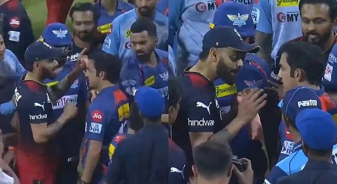 10 ஆண்டுகள் காத்திருந்த பகை.. மீண்டும் களத்திலேயே மோதிக்கொண்ட கோலி -காம்பிர்.. ஆட்டத்தை மிஞ்சிய பரபரப்பு!