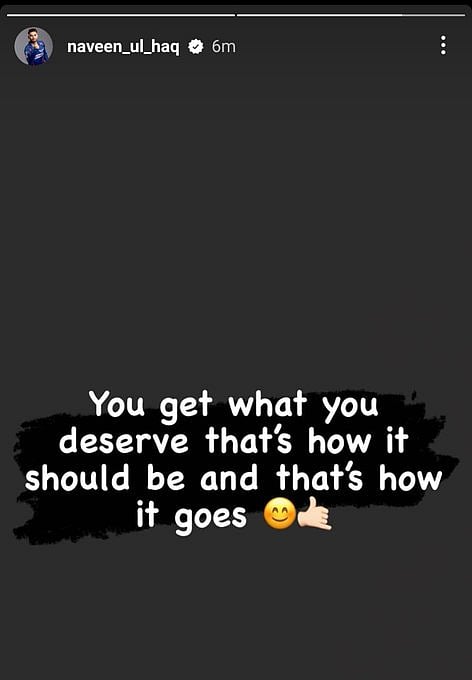 “நீ என் கால் தூசுக்கு சமம்” -ஆப்கான் வீரரை விமர்சித்தாரா கோலி.. ஆப்கான் வீரரின் பதிலடியால் பரபரப்பு !