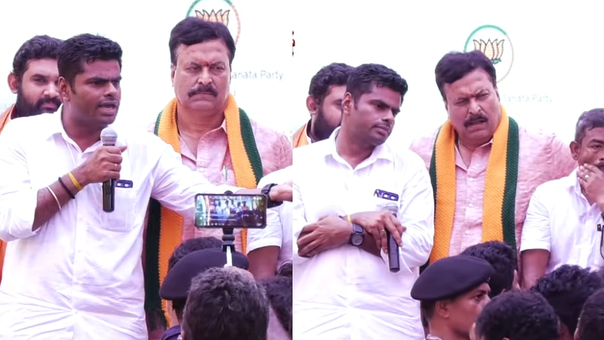 “வாங்குற சம்பளத்துக்கு வேலை செய்யுங்க..” : பத்திரிக்கையாளர்களிடம் மீண்டும் அநாகரிகமாக பேசிய அண்ணாமலை !