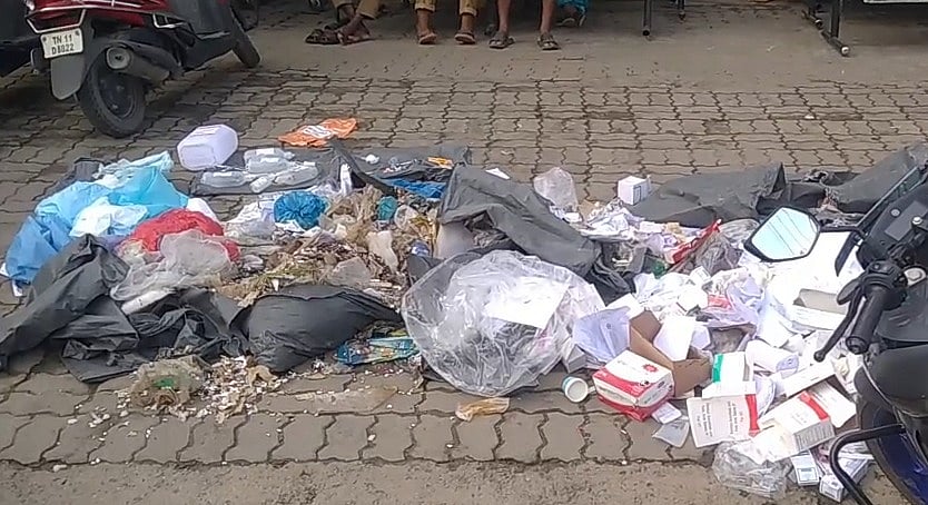 மருத்துவ கழிவுகளை குப்பையுடன் கொட்டிய தனியார் மருத்துவமனை.. அதிரடி நடவடிக்கை எடுத்த தாம்பரம் மாநகராட்சி!