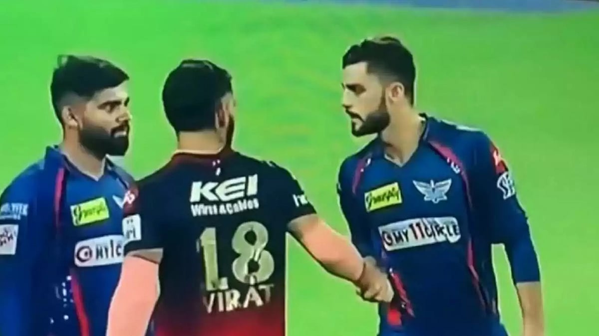 ”இது இனிதான மாம்பல சீசன்” - கோலியை கிண்டல் செய்த லக்னோ வீரர் நவீனை கலாய்த்த மும்பை வீரர்கள் !