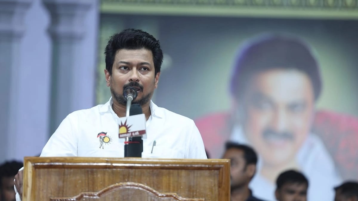 ”பாசிச பா.ஜ.கவினால் தி.மு.கவை அசைத்துக்கூட பார்க்க முடியாது”.. அமைச்சர் உதயநிதி ஸ்டாலின் அனல் பேச்சு!