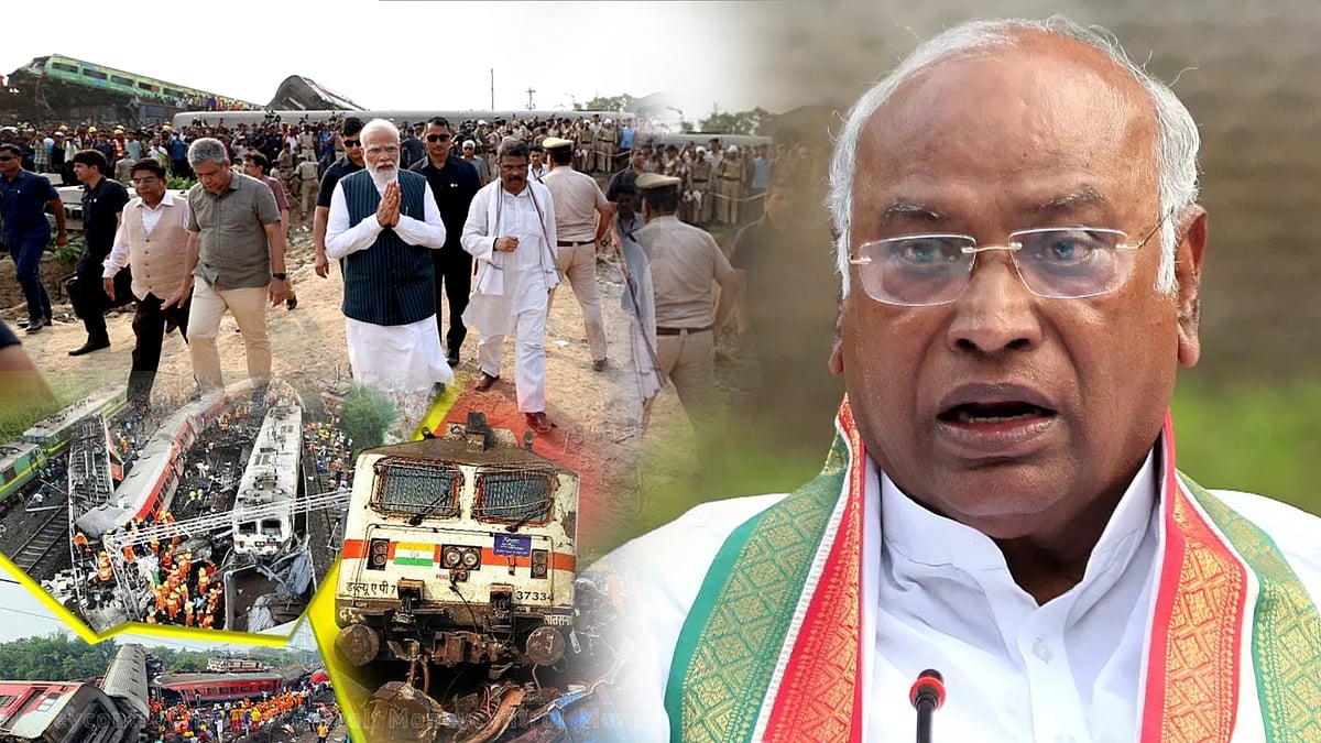 ஒடிசா இரயில் விபத்து : ஒன்றிய மோடி அரசுக்கு மல்லிகார்ஜுன கார்கே அடுக்கடுக்காக சரமாரி கேள்வி !