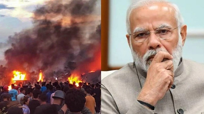 அமெரிக்கா செல்லும் பிரதமருக்கு மணிப்பூர் செல்ல நேரம் இல்லையா?: பாஜக அரசுக்கு கேள்வி எழுப்பும் 10 கட்சிகள்