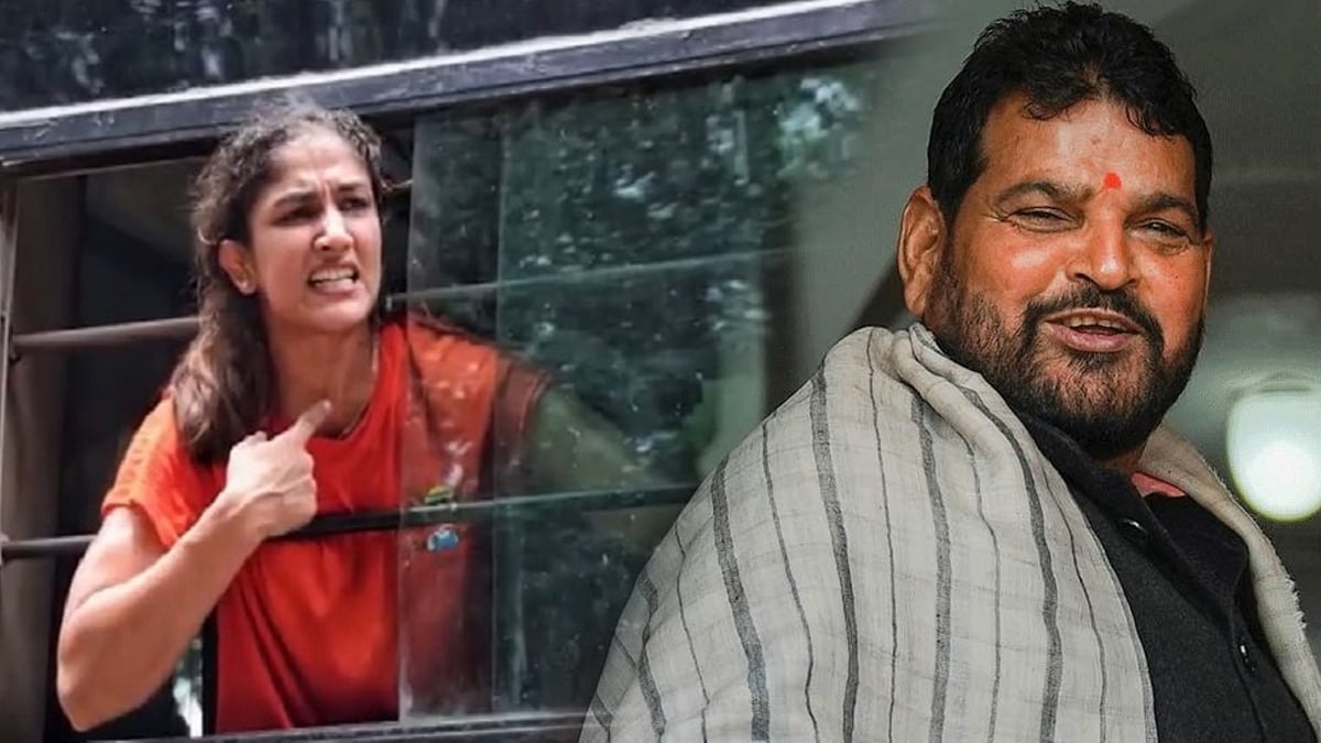 புகாரளித்த வீராங்கனையை பிரிஜ் பூஷன் வீட்டுக்கு அழைத்து சென்ற டெல்லி போலிஸ்.. நெட்டிசன்கள் கண்டனம்!