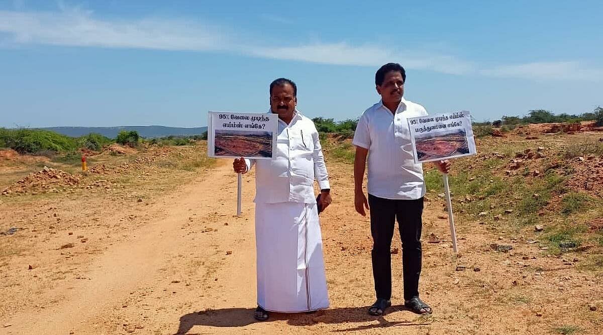 ஒற்றை செங்கலோடு எய்ம்ஸ்.. எந்த தைரியத்தில் இவர்கள் இங்குவந்து மேடை போட்டு பேசுகிறார்கள்? -முரசொலி கேள்வி!