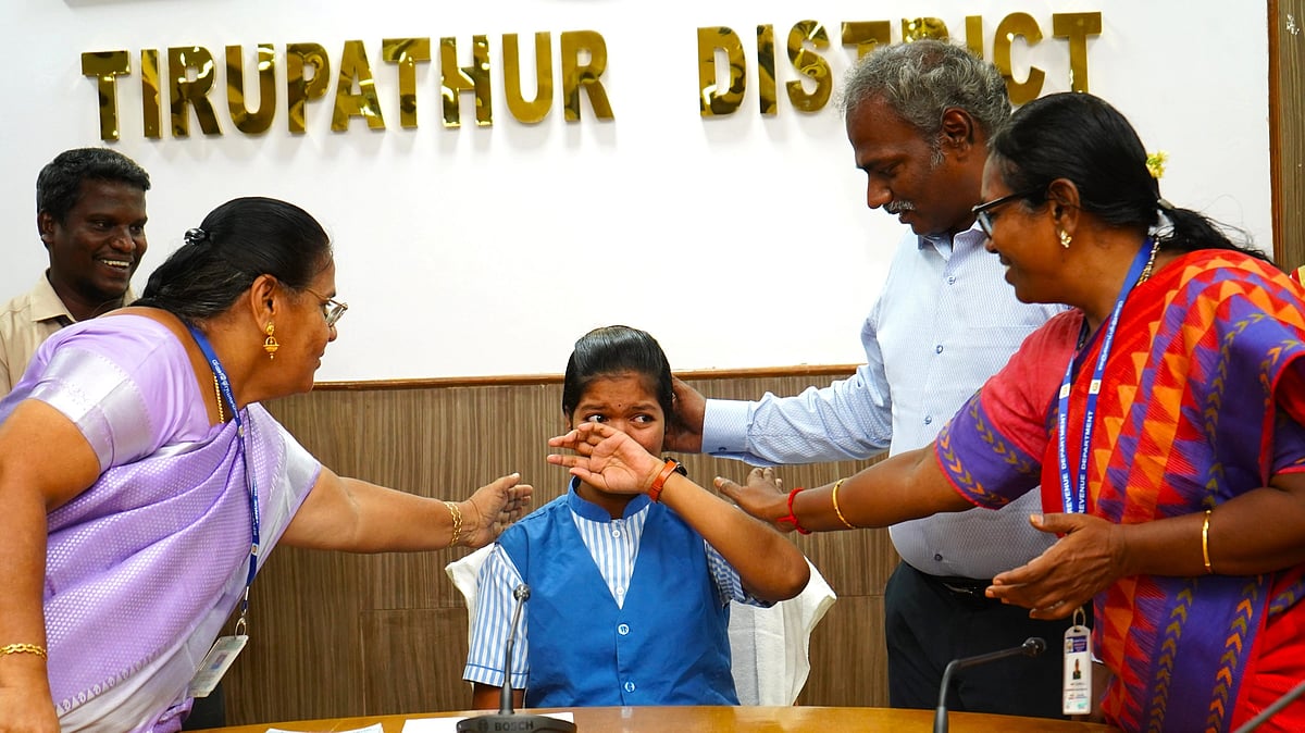 'சார் இதுதான் எனது ஆசை'.. உடனே நிறைவேற்றிய திருப்பத்தூர் ஆட்சியர்:  கண்கலங்கிய 10ம் வகுப்பு மாணவி!