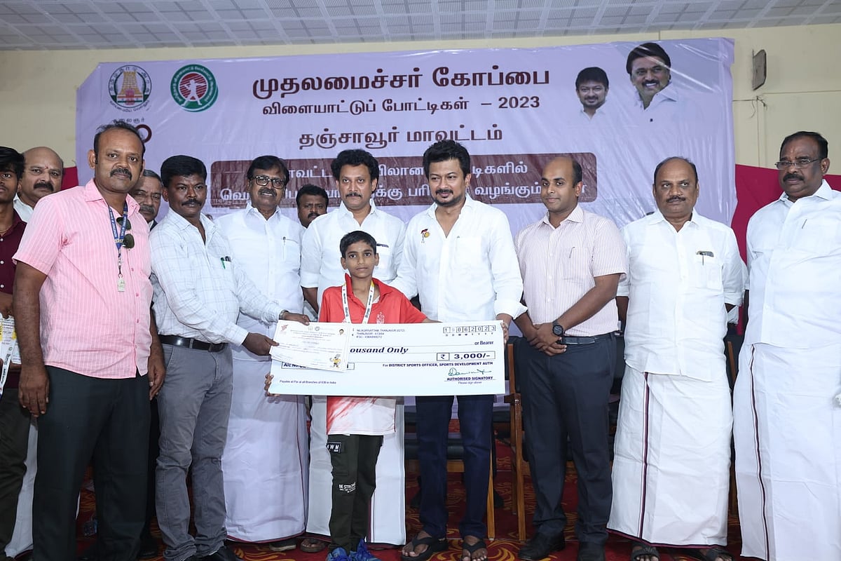 “விளையாட்டு வீரர்களுக்கு  முதலமைச்சரும், நானும் துணை நிற்போம்” : உற்சாகப்படுத்தி பேசிய அமைச்சர் உதயநிதி!