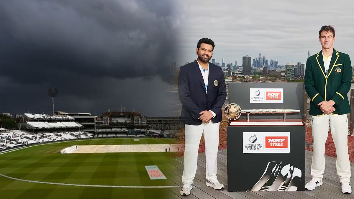 உலக டெஸ்ட் சாம்பியன்ஷிப் இறுதிப்போட்டியிலும் குறுக்கிடும் மழை.. போட்டி பாதிக்கப்பட்டால் கோப்பை யாருக்கு ?