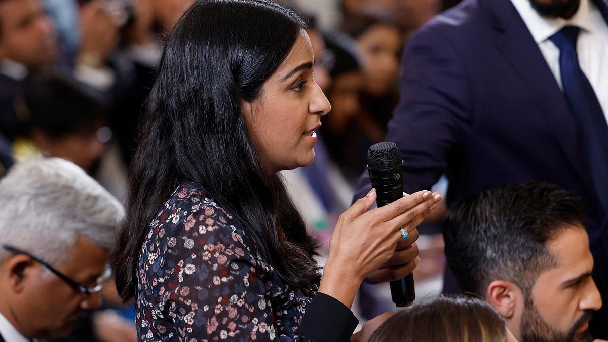 மோடியிடம் கேள்வி கேட்ட அமெரிக்க பெண் பத்திரிகையாளருக்கு மிரட்டல்.. கொந்தளித்த வெள்ளை மாளிகை !