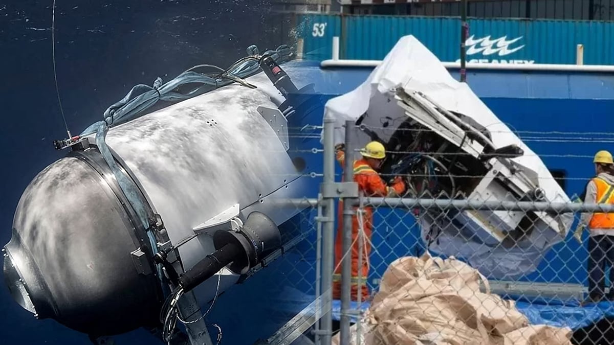 இறுதியில் கண்டறியப்பட்ட டைட்டன் நீர்மூழ்கி கப்பலின் பாகங்கள்.. இறந்தவர்களின் உடல் பாகங்களின் நிலை என்ன ? 