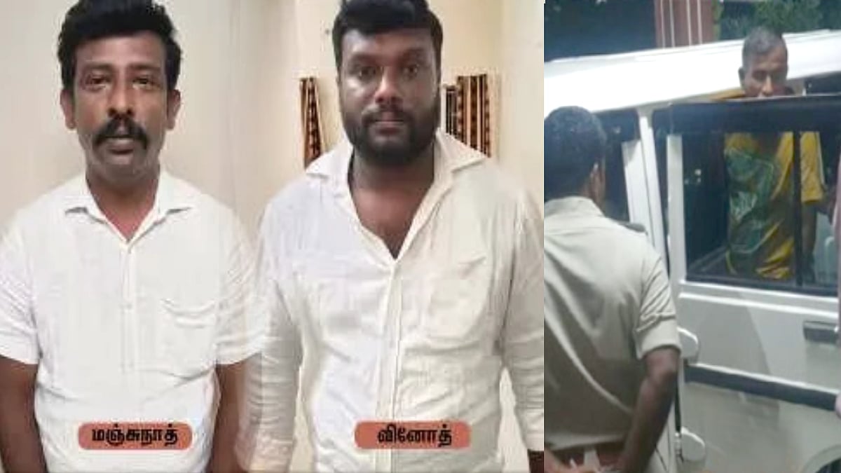 தமிழில் குடமுழுக்கு கோரியவர்கள் மீது தாக்குதல்.. பாஜக IT பிரிவு மாவட்ட தலைவர் உட்பட 2 பேர் அதிரடி கைது ! 