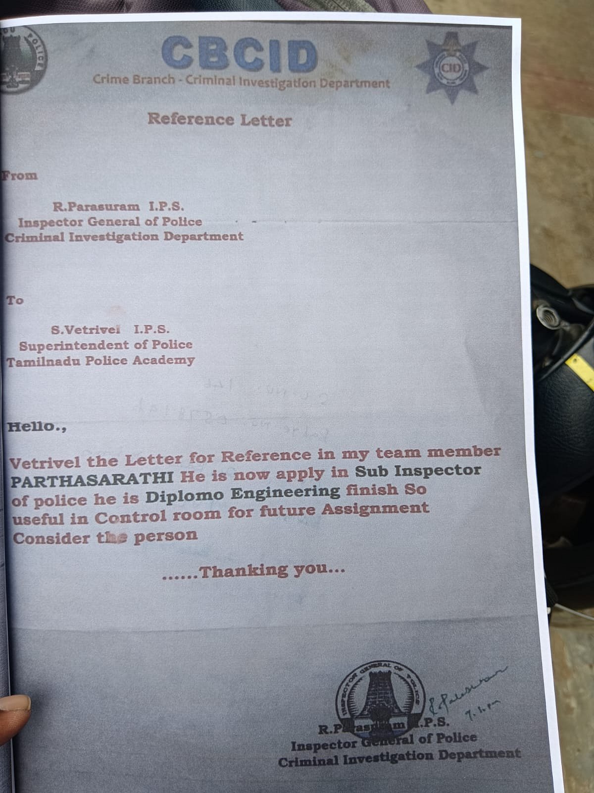 “CBCID-ல் வேலை.. ரூ.40 லட்சம் மோசடி” : போர்ஜரி வழக்கில் தமிழக பா.ஜ.க நிர்வாகி கைது !