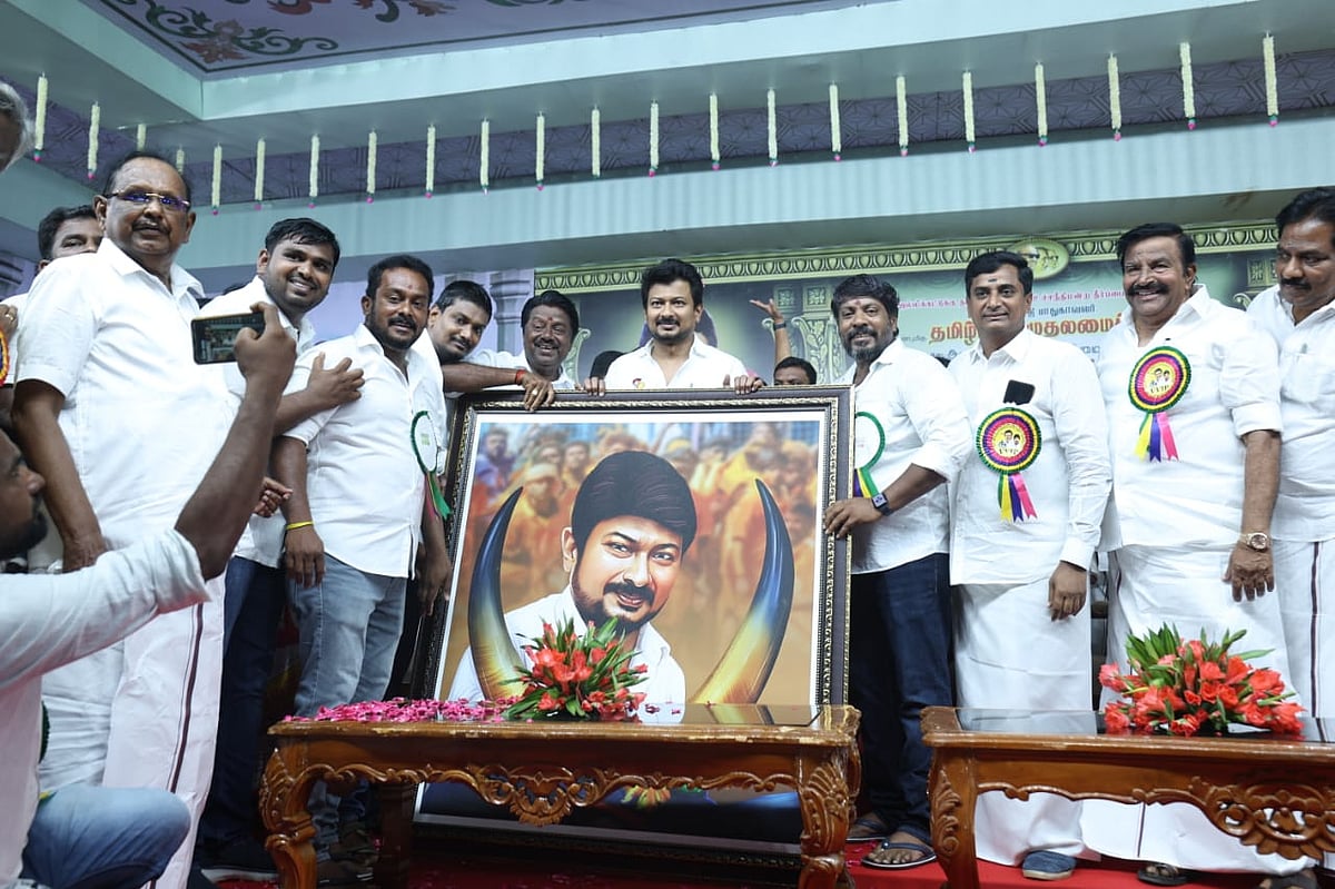 ”பாசிச பா.ஜ.கவினால் தி.மு.கவை அசைத்துக்கூட பார்க்க முடியாது”.. அமைச்சர் உதயநிதி ஸ்டாலின் அனல் பேச்சு!