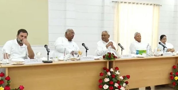 ”பாஜகவை வீழ்த்த தயாராகிவிட்டோம்”: பாட்னா கூட்டத்திற்கு பின் செய்தியாளர்களை சந்தித்த எதிர்கட்சி தலைவர்கள்!