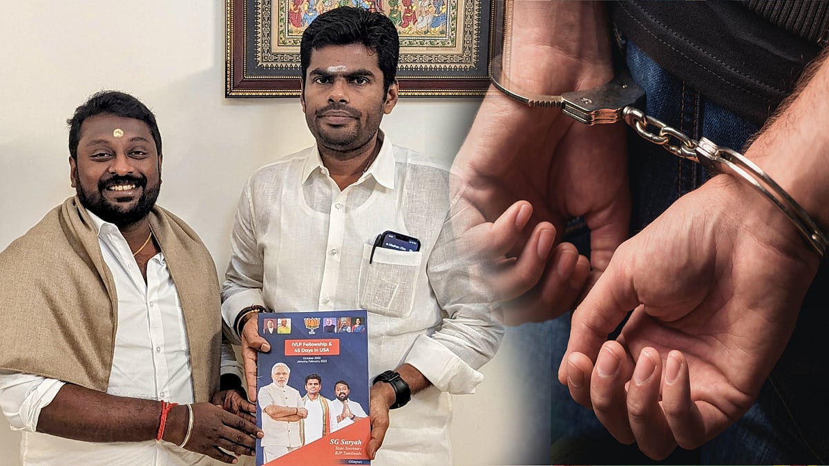 தமிழ்நாடு பாஜக மாநில செயலாளர் கைது.. இல்லாத கவுன்சிலர் பெயரில் அவதூறு பரப்பிய வழக்கில் போலிஸார் அதிரடி !