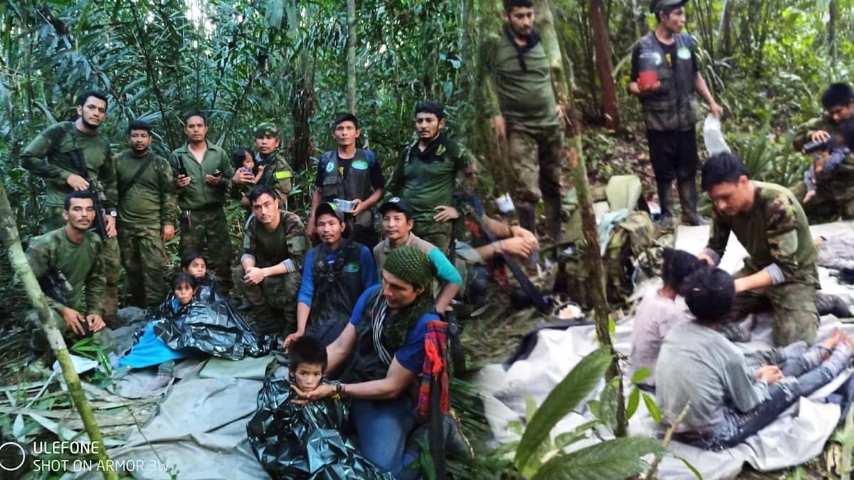 அமேசான் காடுகளில் காணாமல் போன சிறுவர்கள்.. 40 நாட்களுக்கு பின்னர் உயிரோடு மீட்பு.. நடந்தது என்ன ?