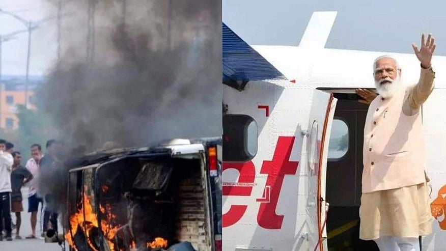 எரியும் மணிப்பூர்.. பிரதமர் மோடியின் வெளிநாட்டுப் பயணத்திற்கு மட்டும் ரூ.30 கோடி செலவு செய்த ஒன்றிய அரசு!