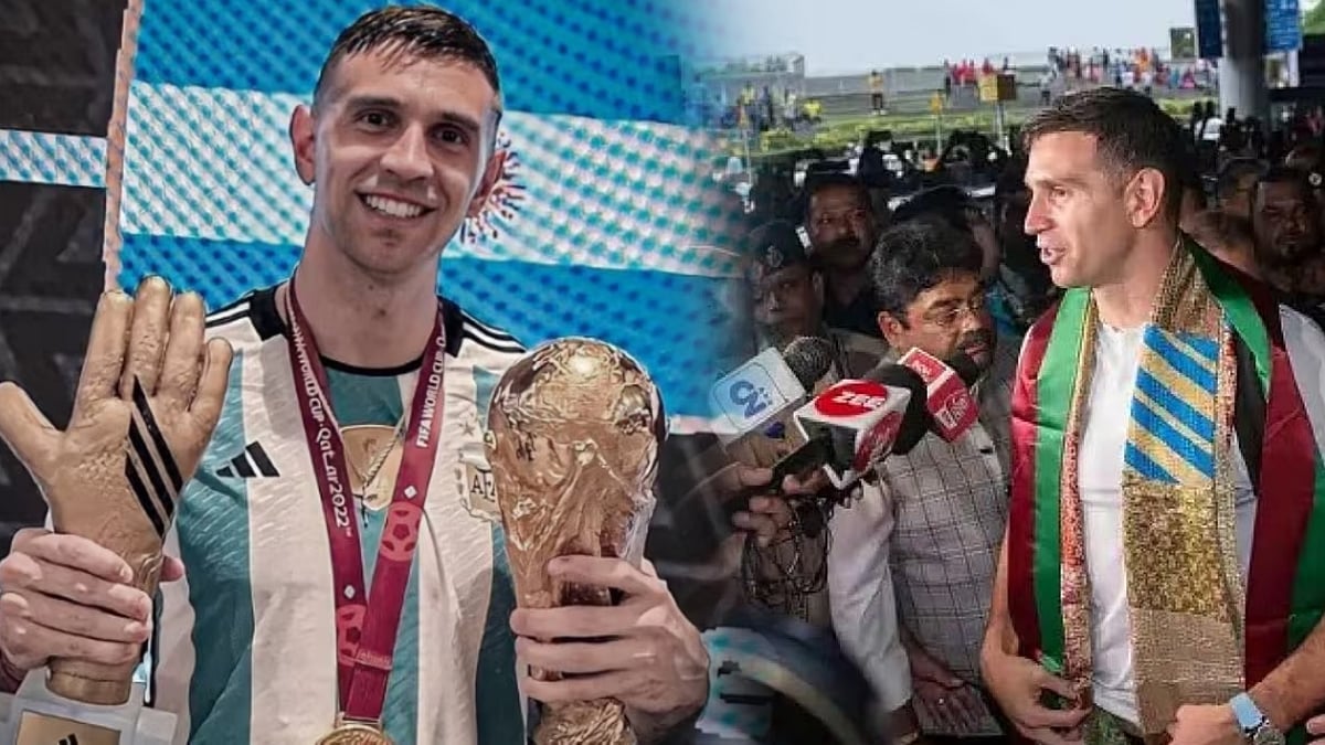 "சொன்னதை செய்துள்ளேன்" : இந்தியாவுக்கு வருகைதந்த அர்ஜென்டினா கோல்கீப்பர்..  ரசிகர்கள் உற்சாக வரவேற்பு ! 