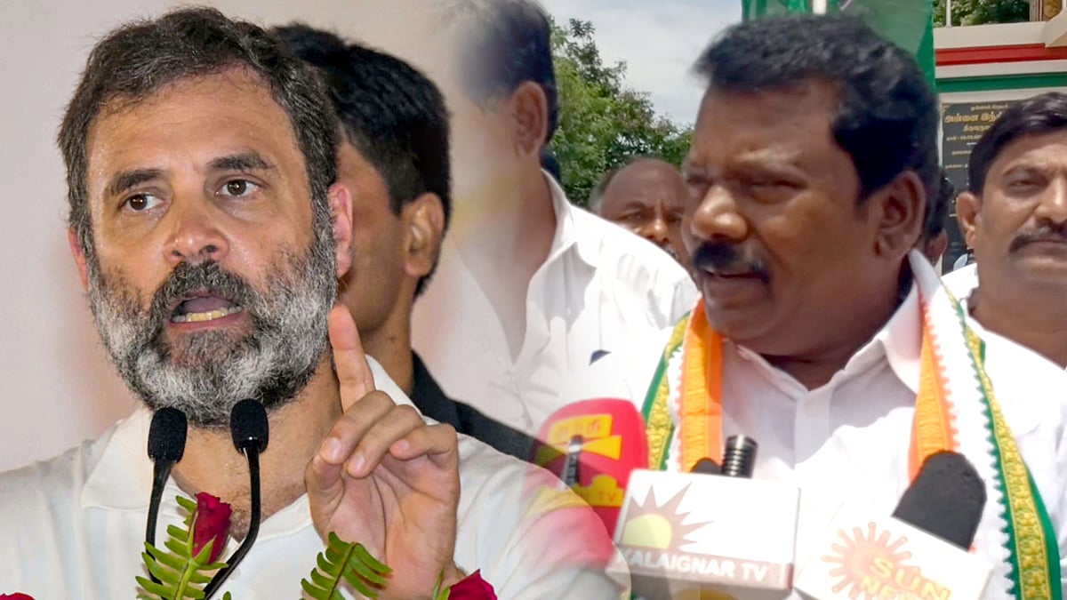 “ராகுல் காந்தியை பார்த்தால் பாஜக, RSS காரர்களுக்கு பயம்..” - காங்கிரஸ் செல்வப்பெருந்தகை தாக்கு !