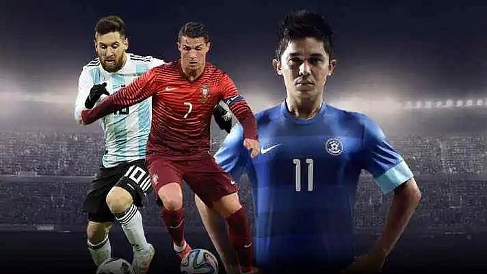 "நான் மெஸ்ஸி, ரொனால்டோவை விட சிறந்தவன்" -இந்திய அணி கேப்டன் சுனில் சேத்திரி கருத்து ! 