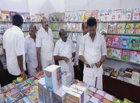 ”புத்தகக் கண்காட்சிகள் அறிவு சார்ந்த சமுதாயத்தை உருவாக்கும்” - அமைச்சர் அன்பில் மகேஸ் பேச்சு!