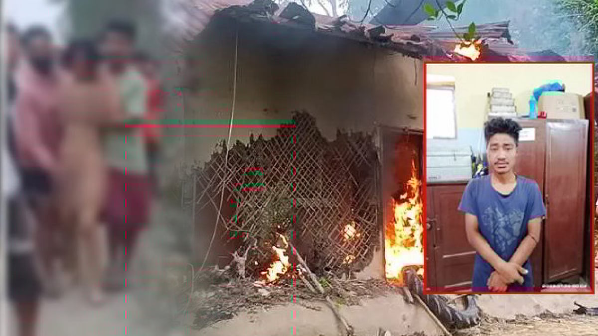 “எங்க சமூகத்தையே கேவலப் படுத்திட்டான்”: பெண்கள் நிர்வாண VIDEO விவகாரம் - குற்றவாளி வீட்டை எரித்த பெண்கள்!